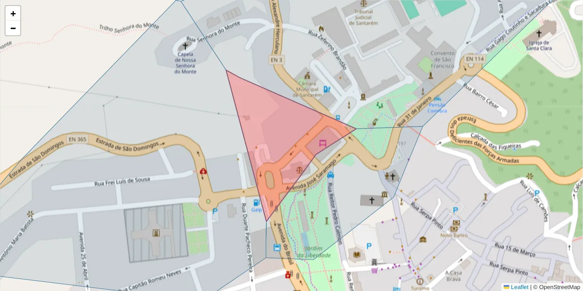 Mapa detalhado do código postal 2005-139 com limites, códigos postais vizinhos e agências dos correios
