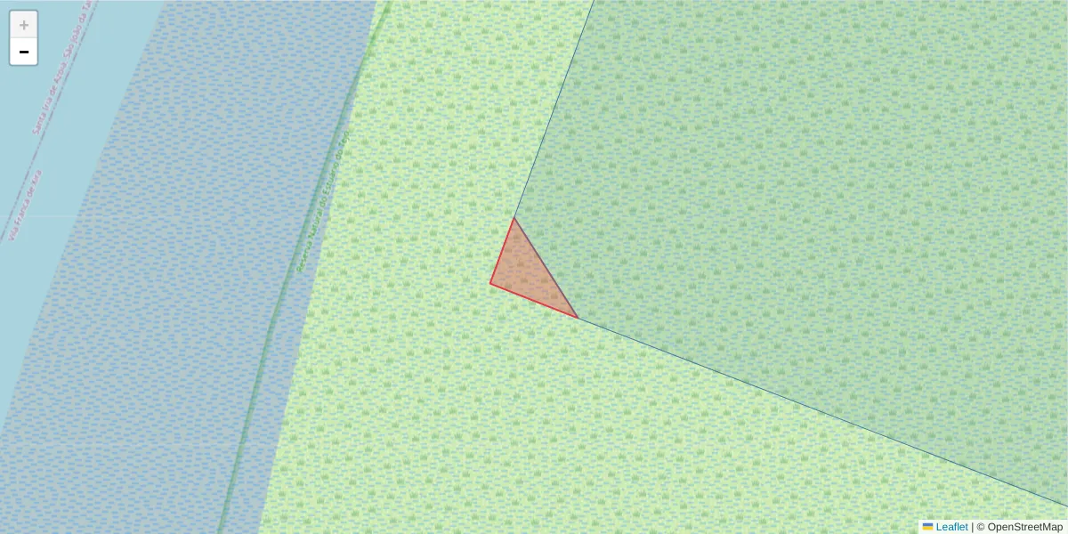 Mapa detalhado do código postal 2695-877 com limites, códigos postais vizinhos e agências dos correios