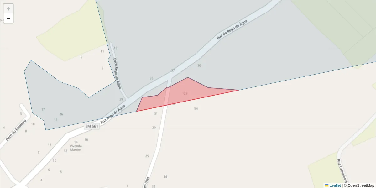 Mapa detalhado do código postal 3870-139 com limites, códigos postais vizinhos e agências dos correios