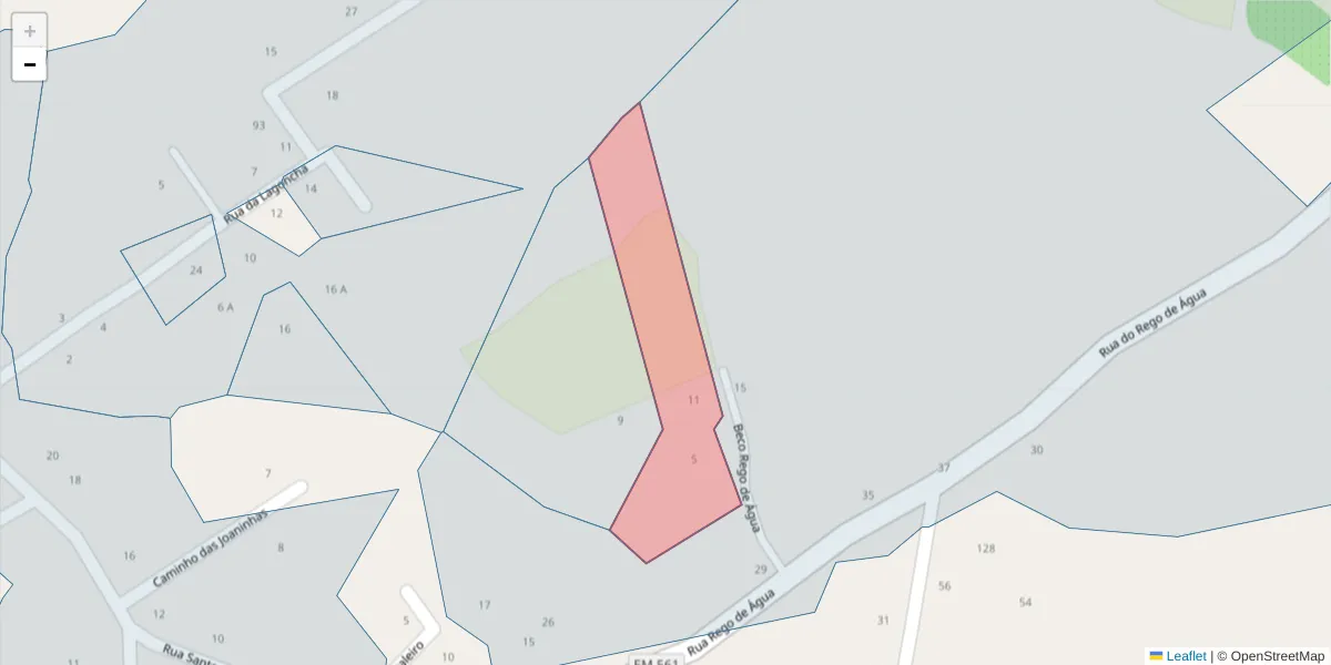 Mapa detalhado do código postal 3870-256 com limites, códigos postais vizinhos e agências dos correios