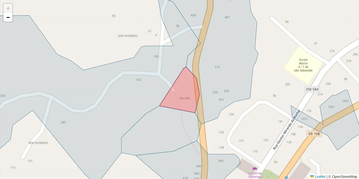 Mapa detalhado do código postal 4625-373;4625-356 com limites, códigos postais vizinhos e agências dos correios