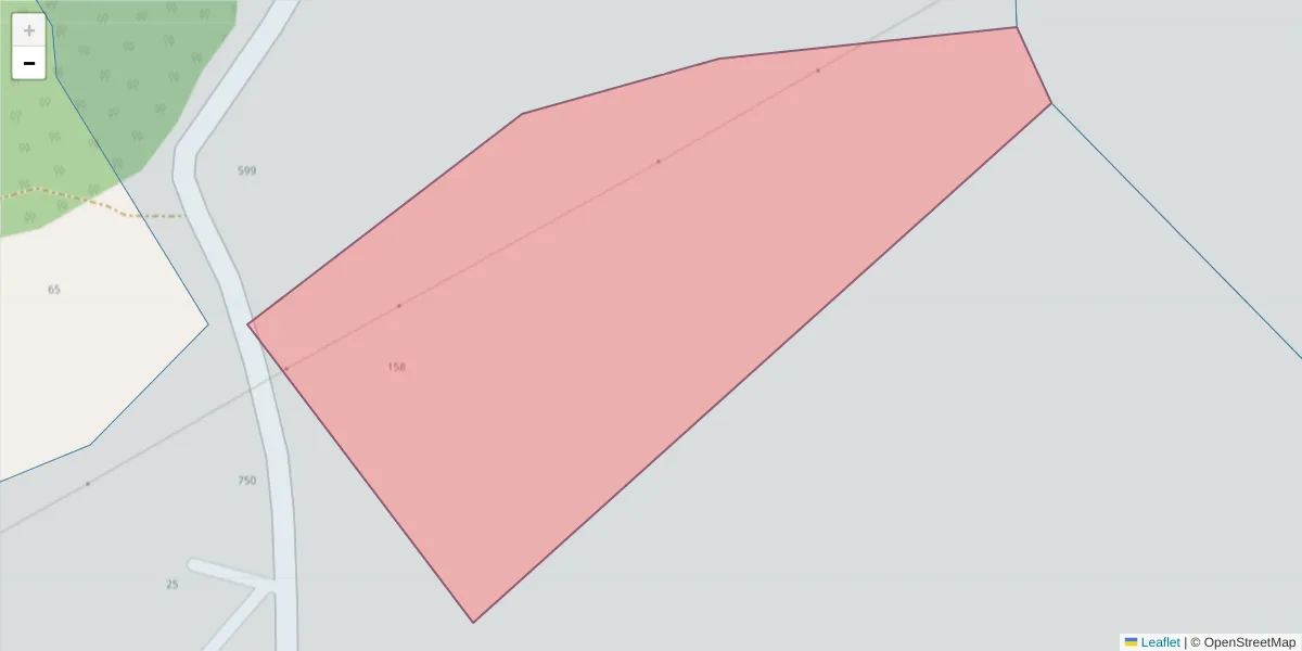Mapa detalhado do código postal 4625-393 com limites, códigos postais vizinhos e agências dos correios