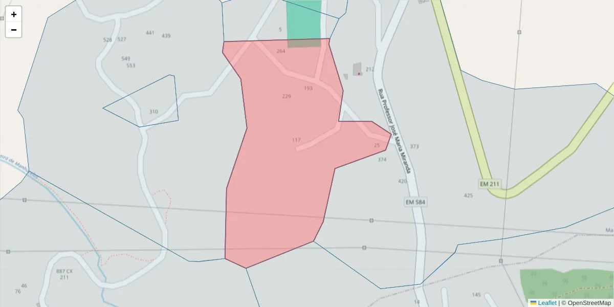 Mapa detalhado do código postal 4630-113 com limites, códigos postais vizinhos e agências dos correios