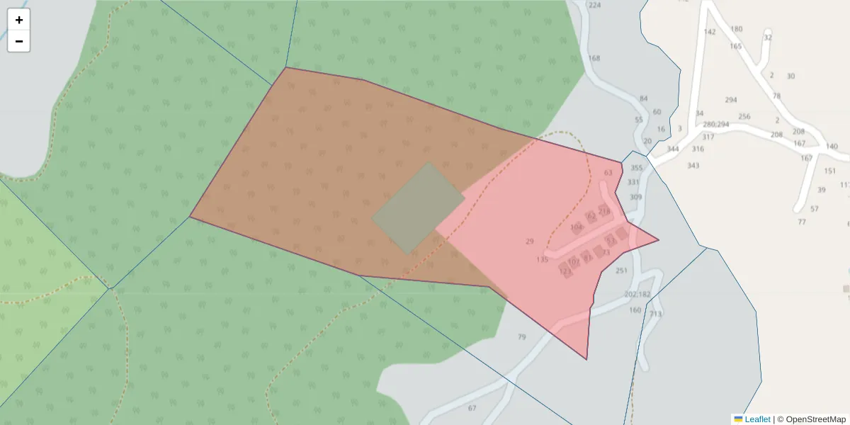 Mapa detalhado do código postal 4630-515 com limites, códigos postais vizinhos e agências dos correios
