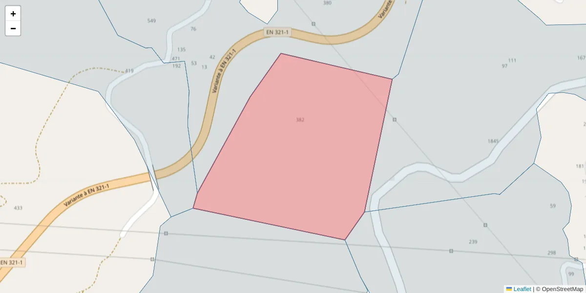 Mapa detalhado do código postal 4630-662 com limites, códigos postais vizinhos e agências dos correios
