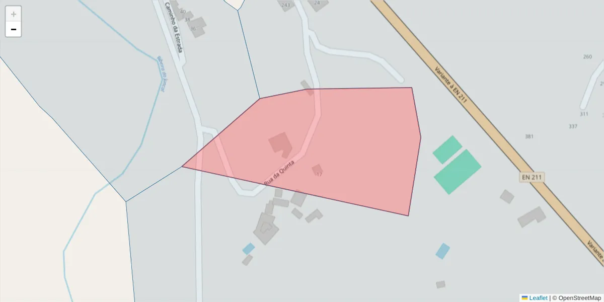 Mapa detalhado do código postal 4630-668 com limites, códigos postais vizinhos e agências dos correios