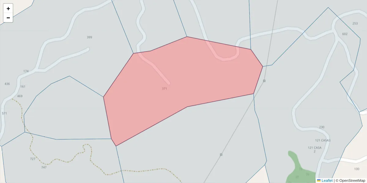 Mapa detalhado do código postal 4630-675 com limites, códigos postais vizinhos e agências dos correios