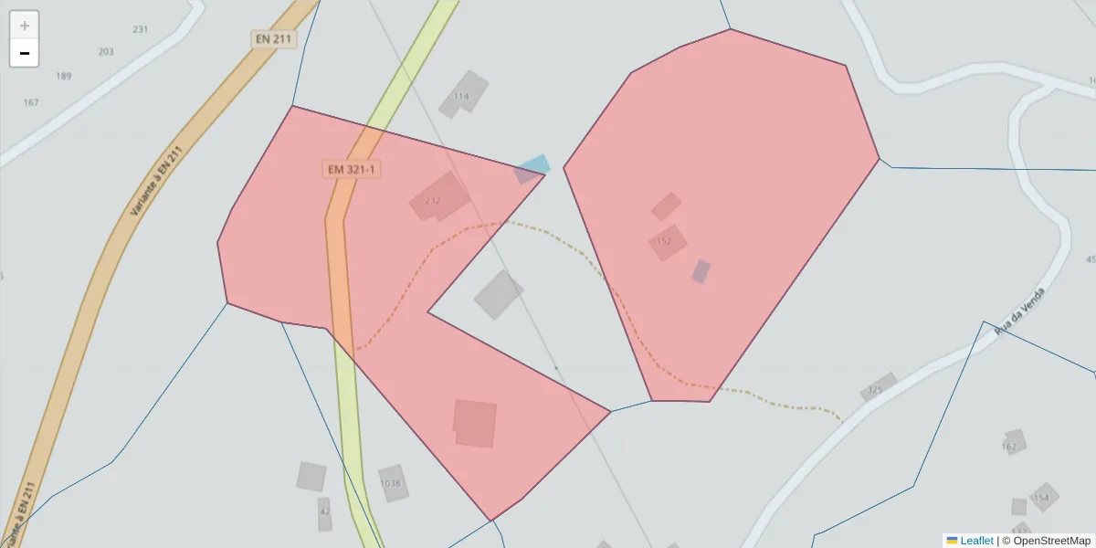 Mapa detalhado do código postal 4630-684 com limites, códigos postais vizinhos e agências dos correios