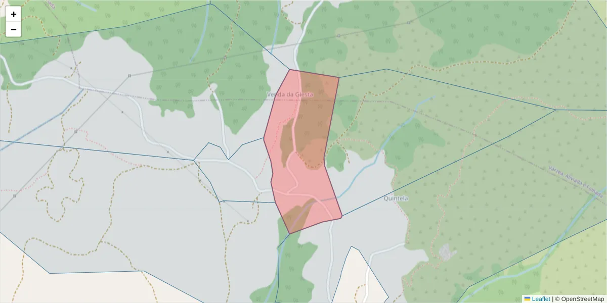 Mapa detalhado do código postal 4630-742 com limites, códigos postais vizinhos e agências dos correios