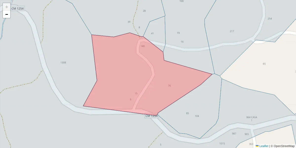 Mapa detalhado do código postal 4630-749 com limites, códigos postais vizinhos e agências dos correios