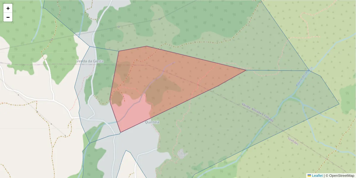 Mapa detalhado do código postal 4630-751 com limites, códigos postais vizinhos e agências dos correios