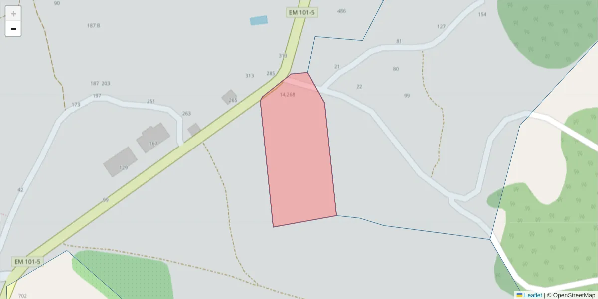 Mapa detalhado do código postal 4635-502;4635-459 com limites, códigos postais vizinhos e agências dos correios