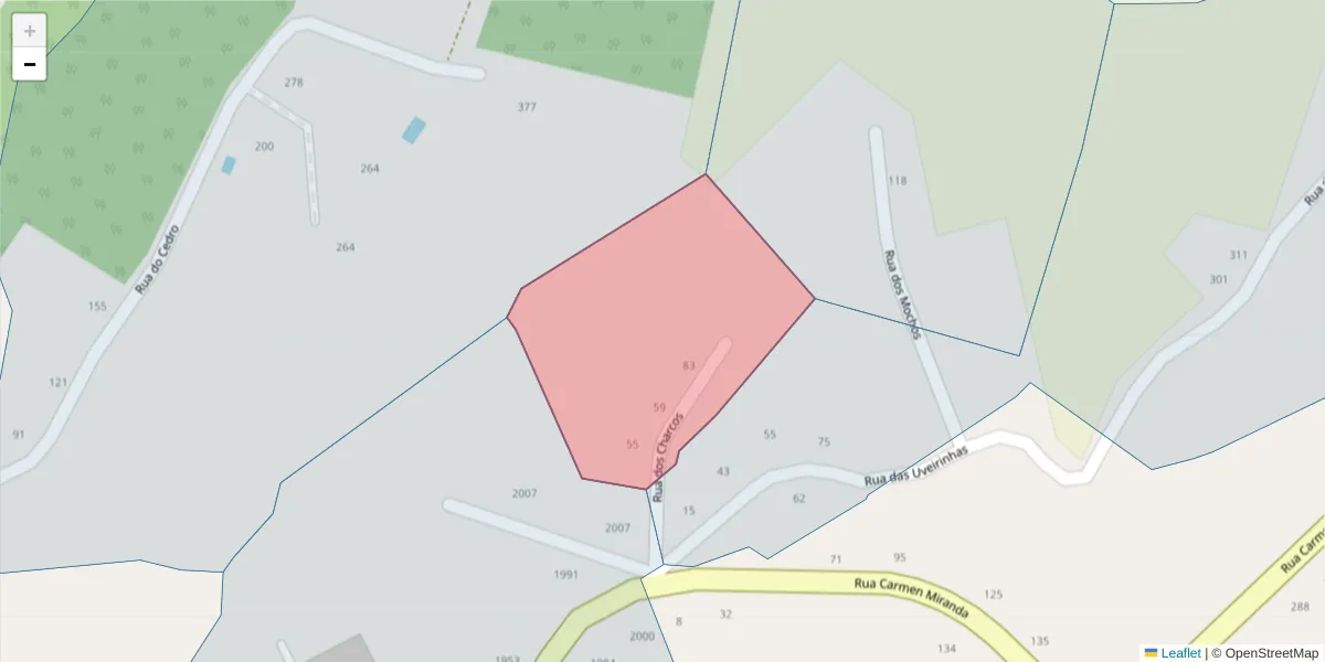 Mapa detalhado do código postal 4635-569 com limites, códigos postais vizinhos e agências dos correios