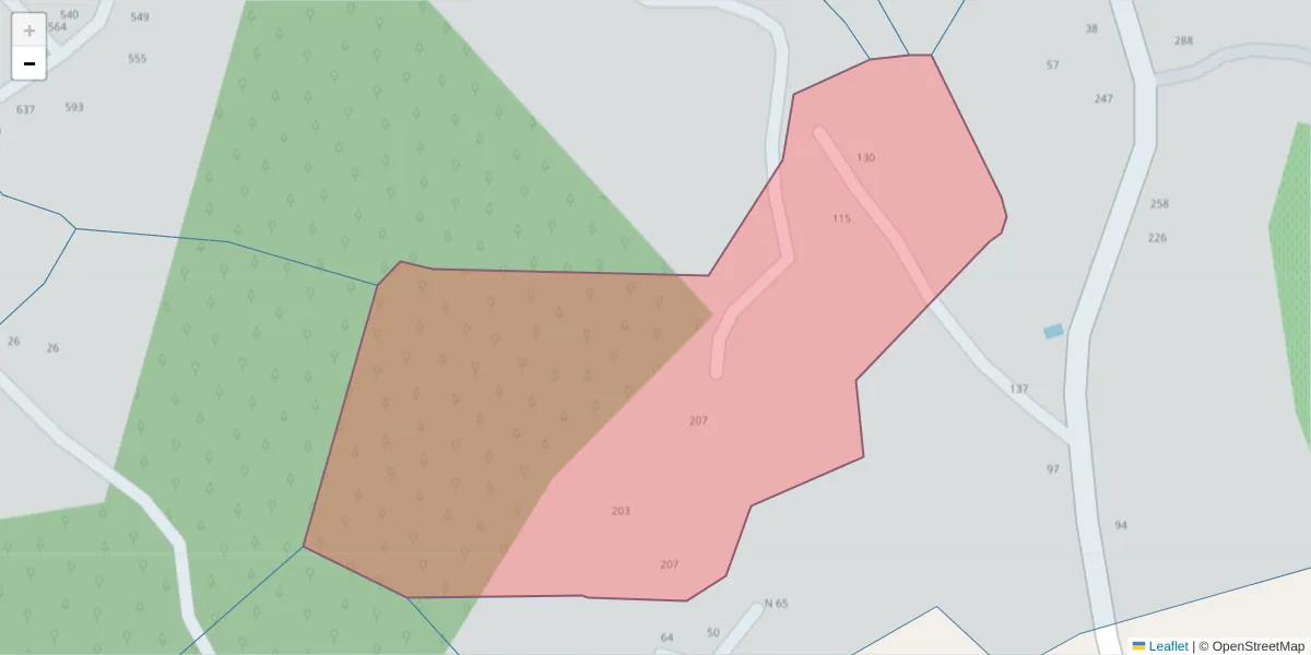 Mapa detalhado do código postal 4635-681 com limites, códigos postais vizinhos e agências dos correios
