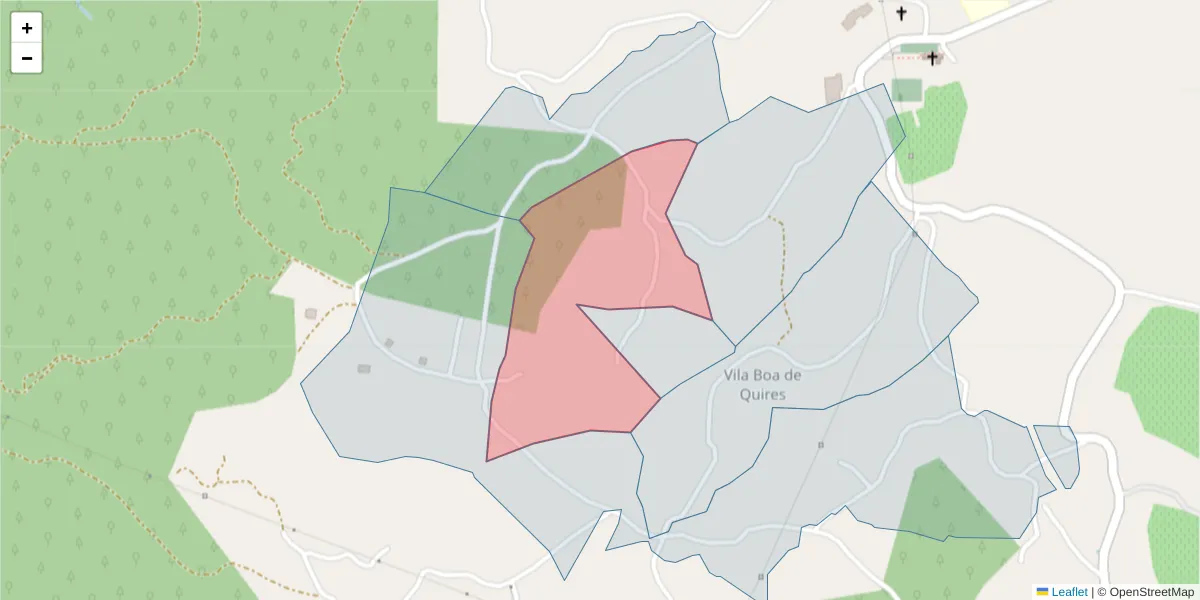 Mapa detalhado do código postal 4635-710 com limites, códigos postais vizinhos e agências dos correios