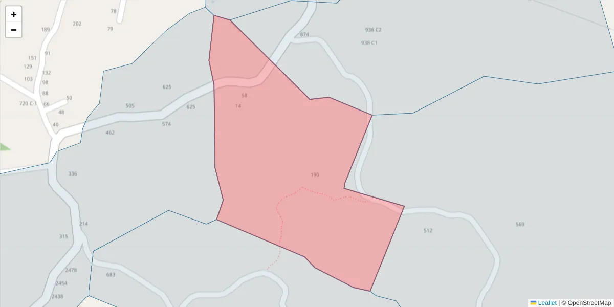 Mapa detalhado do código postal 4635-758 com limites, códigos postais vizinhos e agências dos correios