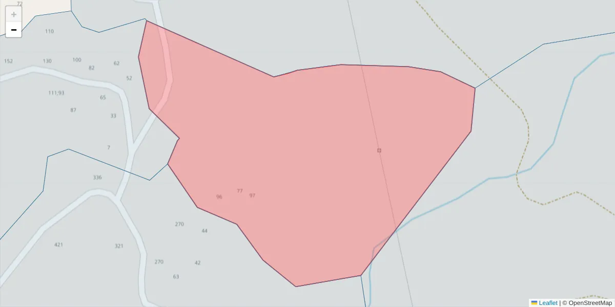 Mapa detalhado do código postal 4635-760 com limites, códigos postais vizinhos e agências dos correios