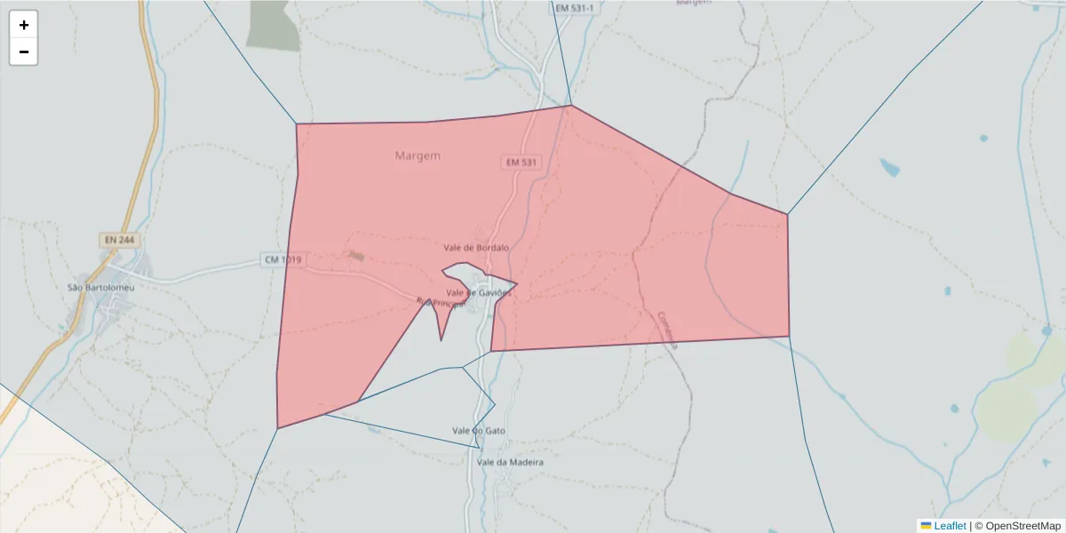 Mapa detalhado do código postal 6040-078 com limites, códigos postais vizinhos e agências dos correios