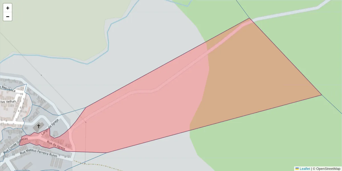 Mapa detalhado do código postal 7005-112 com limites, códigos postais vizinhos e agências dos correios