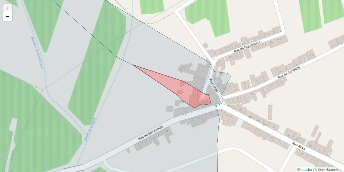 Mapa detalhado do código postal 7200-452 com limites, códigos postais vizinhos e agências dos correios