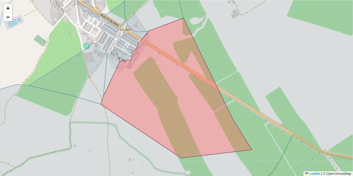 Mapa detalhado do código postal 7450-267 com limites, códigos postais vizinhos e agências dos correios