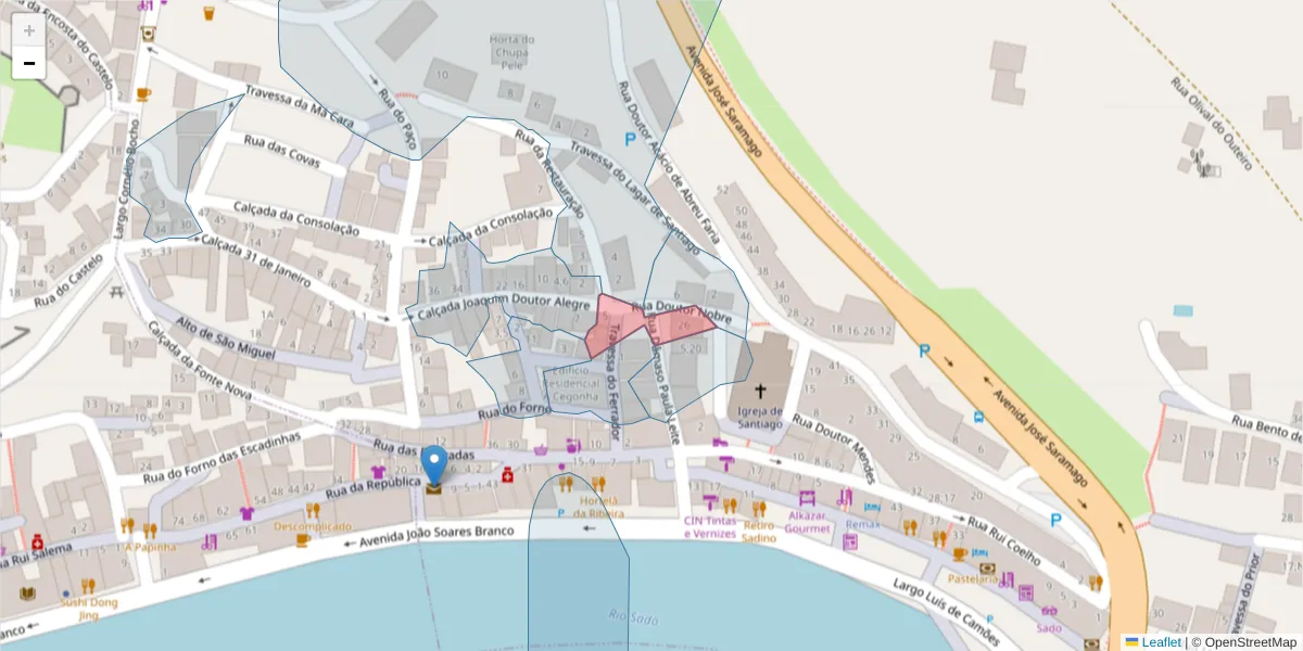 Mapa detalhado do código postal 7580-118 com limites, códigos postais vizinhos e agências dos correios