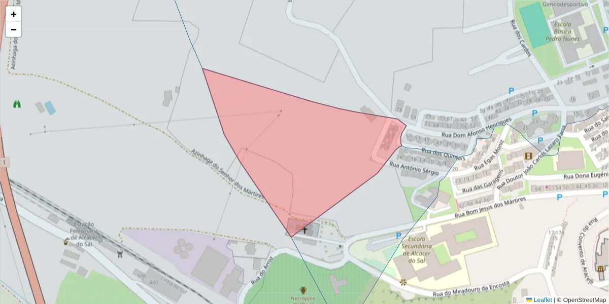 Mapa detalhado do código postal 7580-224 com limites, códigos postais vizinhos e agências dos correios