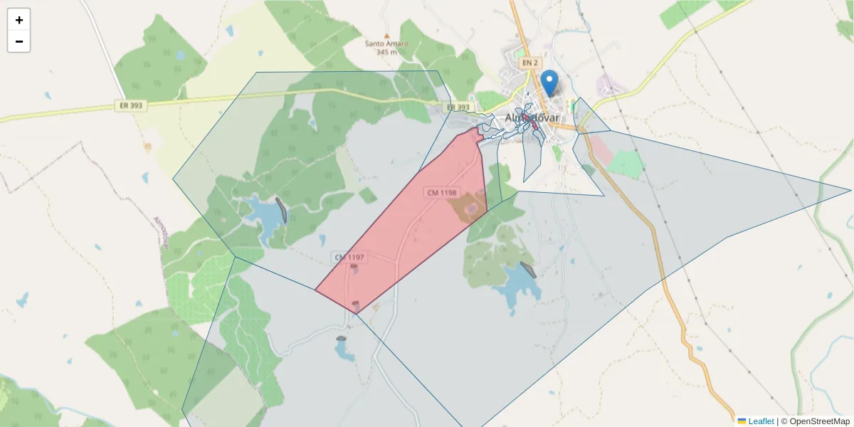 Mapa detalhado do código postal 7700-089 com limites, códigos postais vizinhos e agências dos correios