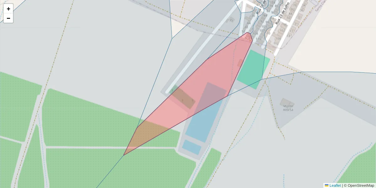 Mapa detalhado do código postal 7800-364 com limites, códigos postais vizinhos e agências dos correios