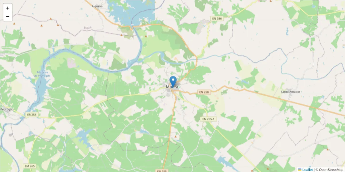 Mapa detalhado do código postal 7860-244 com limites, códigos postais vizinhos e agências dos correios