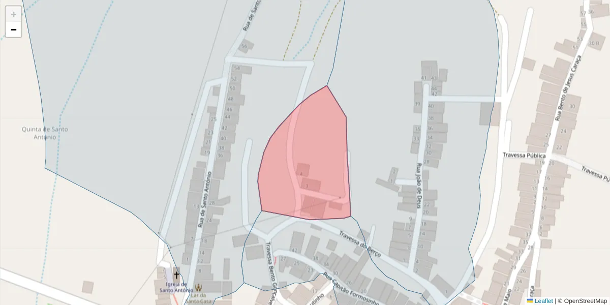 Mapa detalhado do código postal 7940-370 com limites, códigos postais vizinhos e agências dos correios