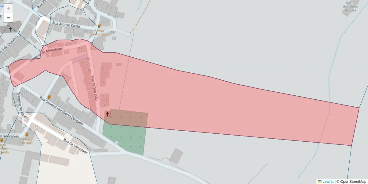 Mapa detalhado do código postal 7940-384 com limites, códigos postais vizinhos e agências dos correios