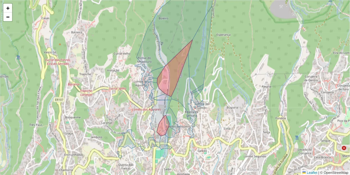 Mapa detalhado do código postal 9020-114 com limites, códigos postais vizinhos e agências dos correios