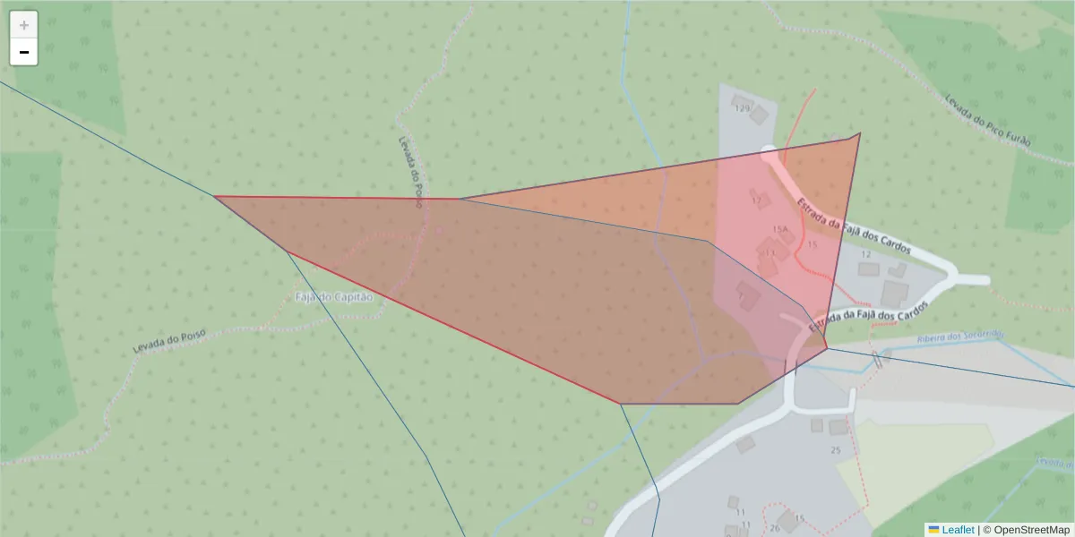 Mapa detalhado do código postal 9030-344 com limites, códigos postais vizinhos e agências dos correios