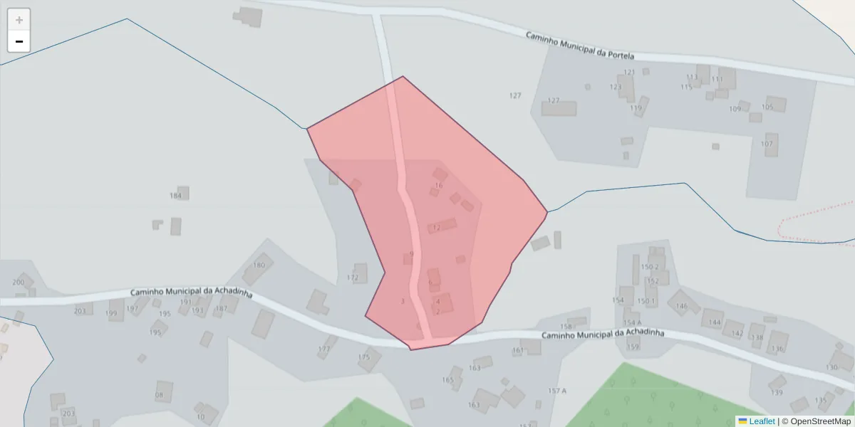 Mapa detalhado do código postal 9135-038 com limites, códigos postais vizinhos e agências dos correios