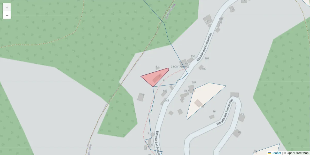 Mapa detalhado do código postal 9300-212 com limites, códigos postais vizinhos e agências dos correios