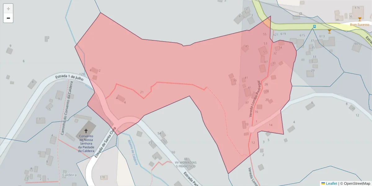 Mapa detalhado do código postal 9300-346 com limites, códigos postais vizinhos e agências dos correios