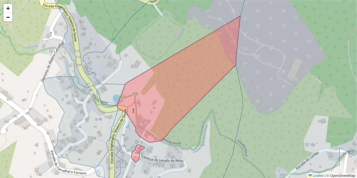 Mapa detalhado do código postal 9360-331 com limites, códigos postais vizinhos e agências dos correios