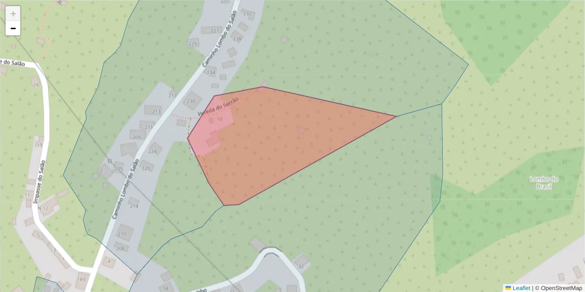 Mapa detalhado do código postal 9370-134 com limites, códigos postais vizinhos e agências dos correios